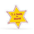 Star Stock Satin Lapel Sticker